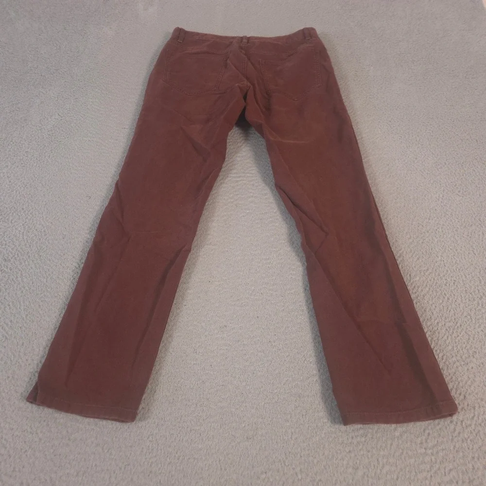 Banana Republic Pants Mens 31x32 Burgundy Aiden Slim Mini Dobby Chino Stretch